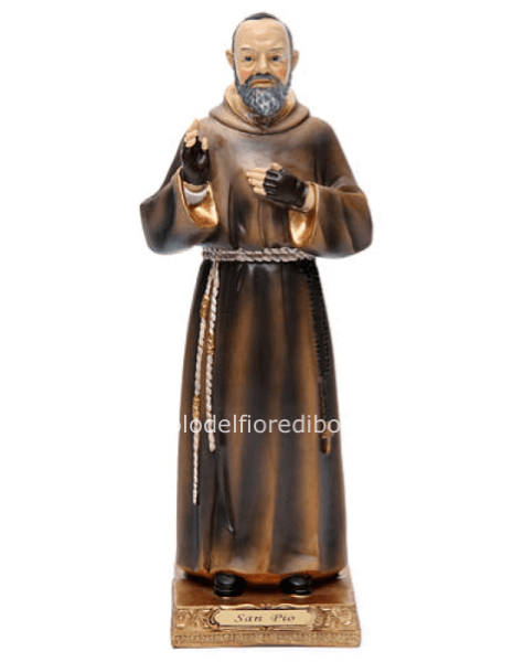PADRE PIO CM 23 RESINA