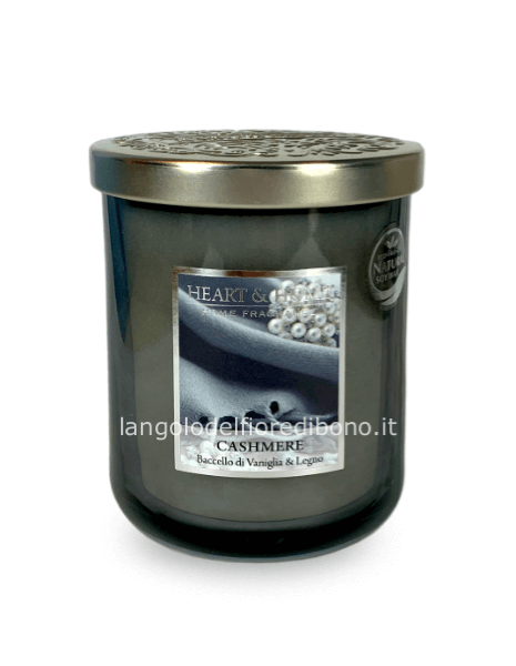 HEART & HOME CANDELA PROFUMATA 115G CASHMERE