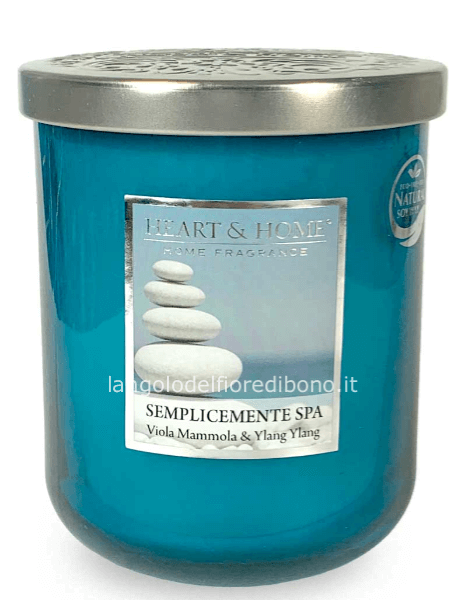 HEART & HOME CANDELA PROFUMATA 115G.
